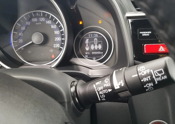 Honda Jazz cena 55900 przebieg: 92000, rok produkcji 2016 z Goleniów małe 704